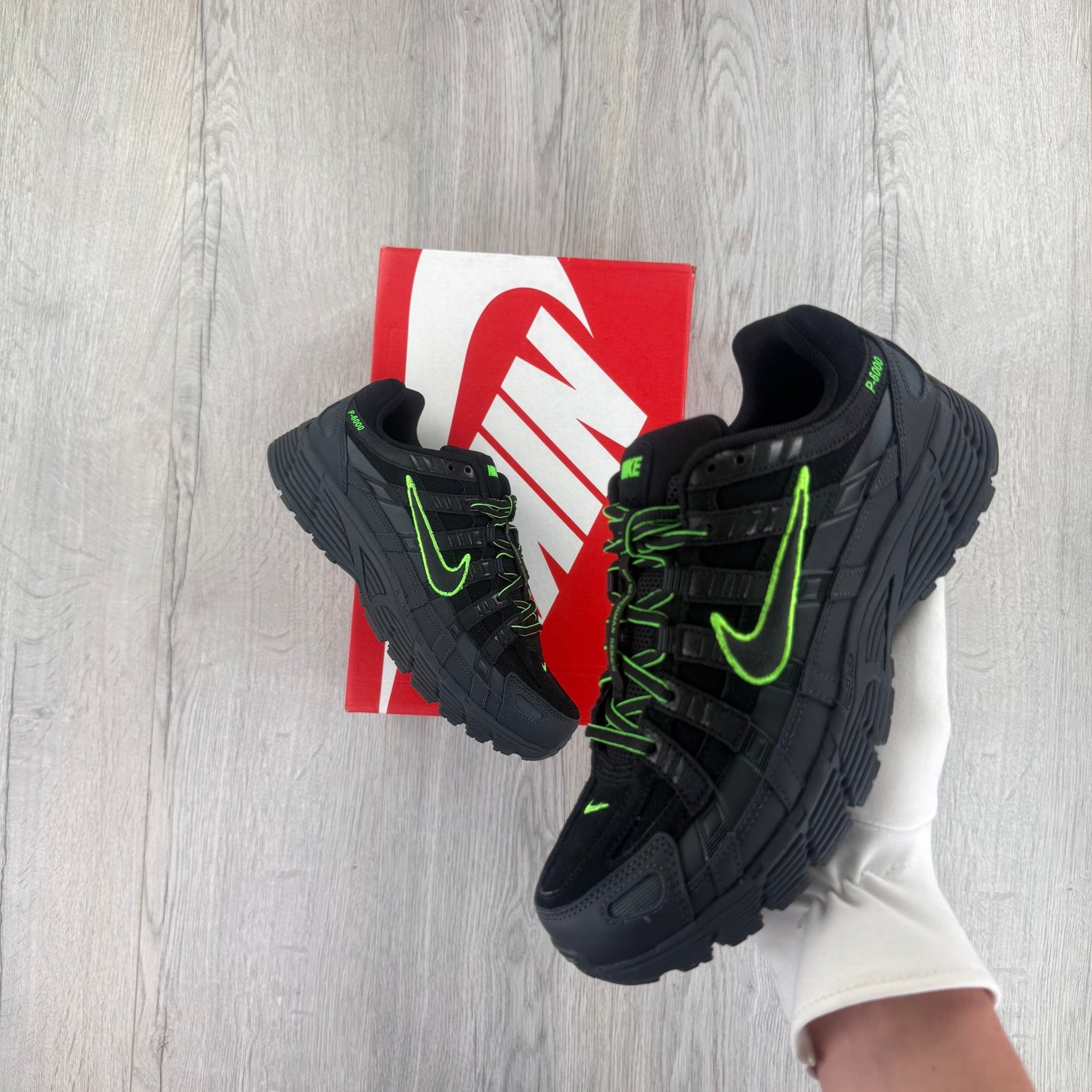 Nike P‑6000 PRM Black Green Strike - Morely TrendsNike Type here:)