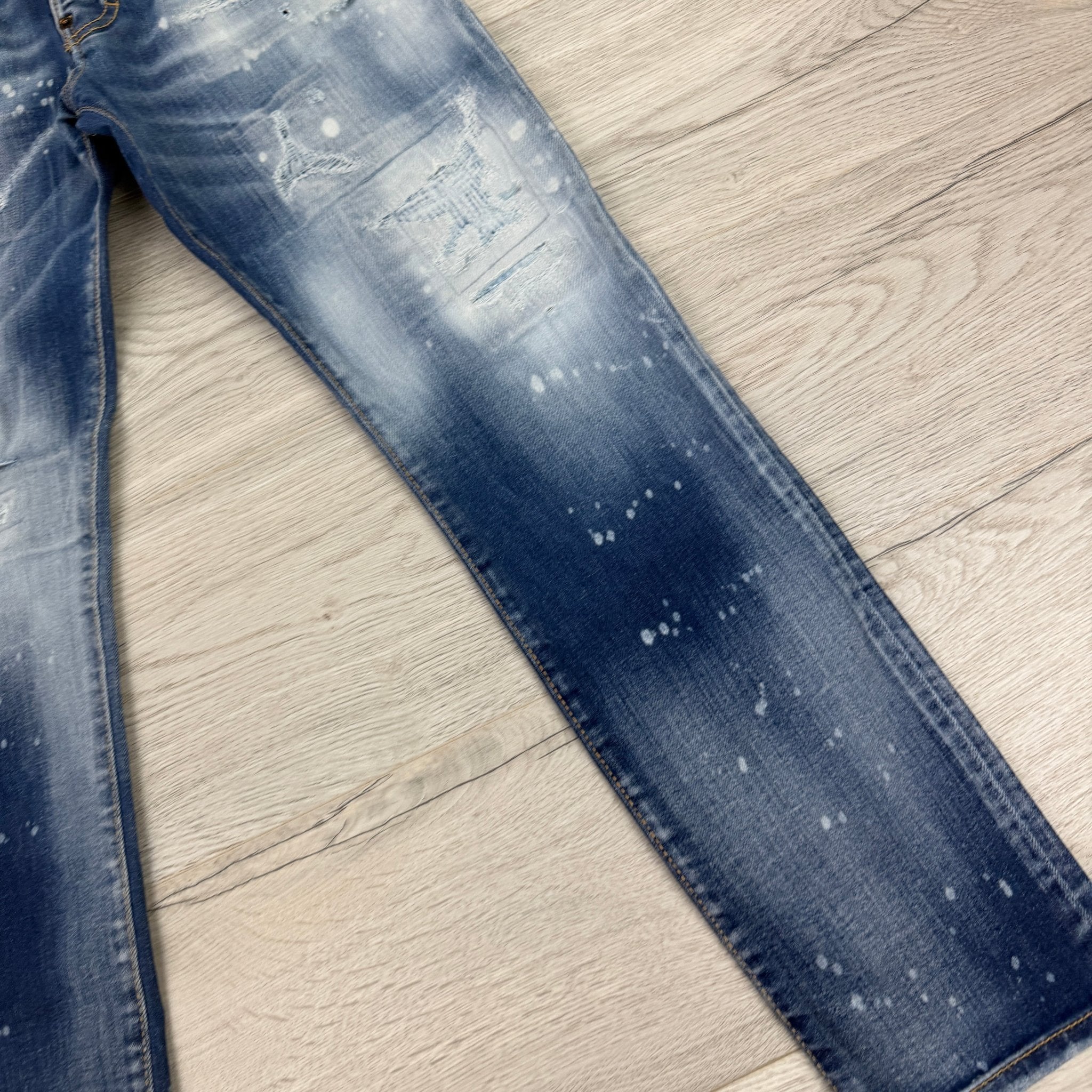 Dsquared2 Men’s Blue Distressed Cool Guy Jeans - 46 (Uk 30) - Morely TrendsDsquared2 Type here:)