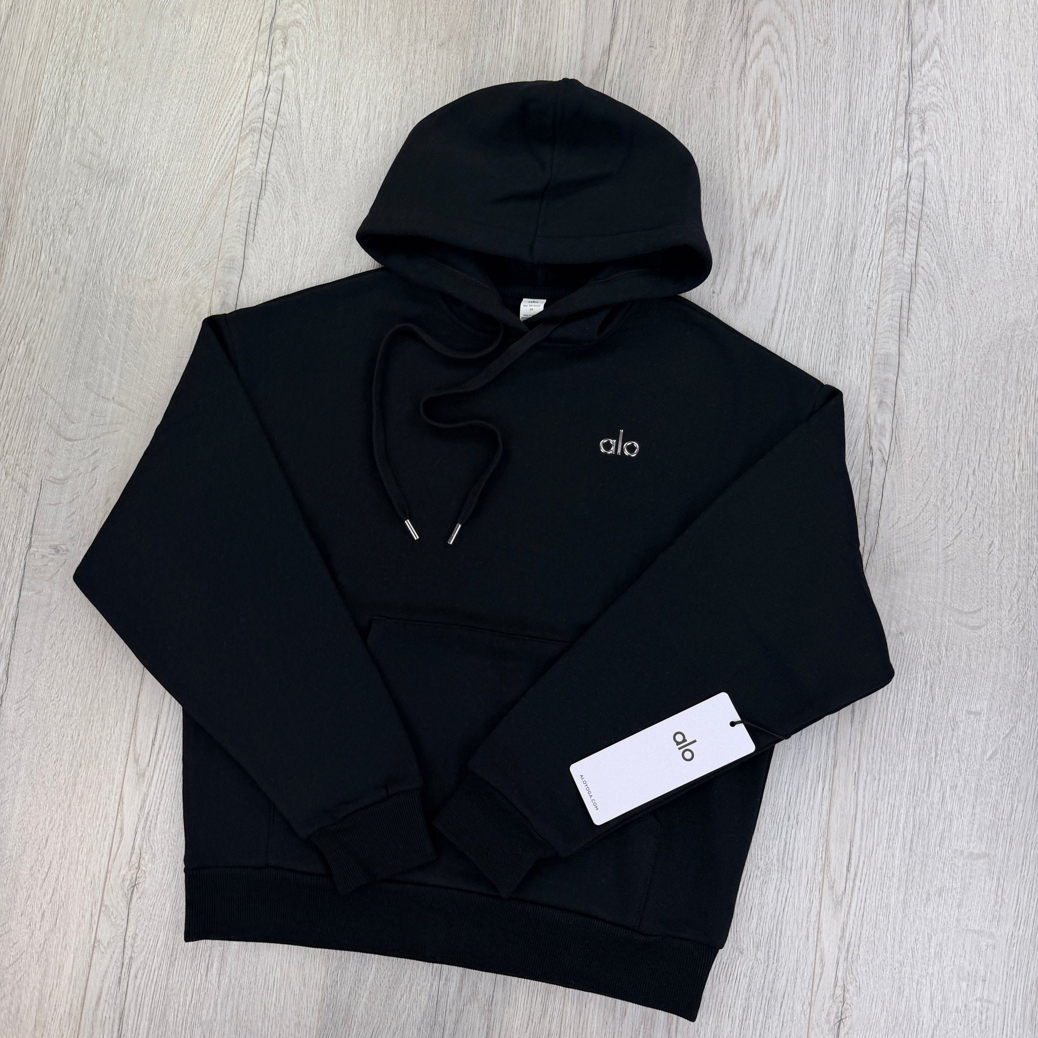 Alo Women’s Pullover Black Hoodie - Morely TrendsAlo Type here:)