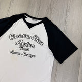 Christian Dior Men’s White & Navy ‘Atelier Paris’ T-shirt - Large Oversized