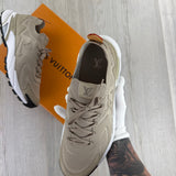 Louis Vuitton Men’s Beige & White Tatic Trainers