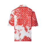 Louis Vuitton Monogram Bandana Short Sleeved Shirt - Red