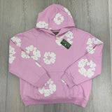 Denim Tears Men’s Pink Hoodie & Shorts Set