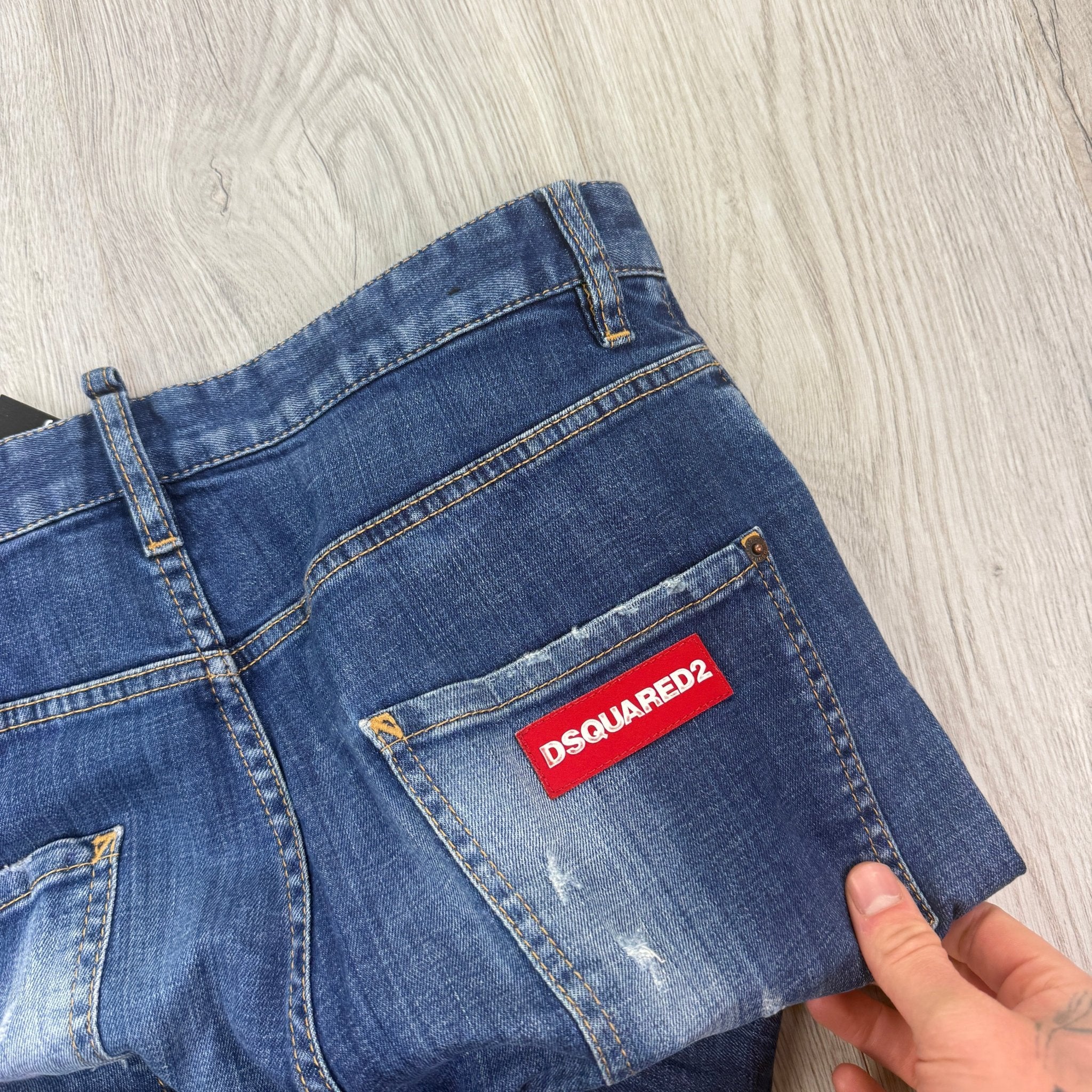 Dsquared2 Men’s Denim Distressed Classic Kenny Style Jeans - 48 (Uk 32) - Morely TrendsDsquared2 Type here:)