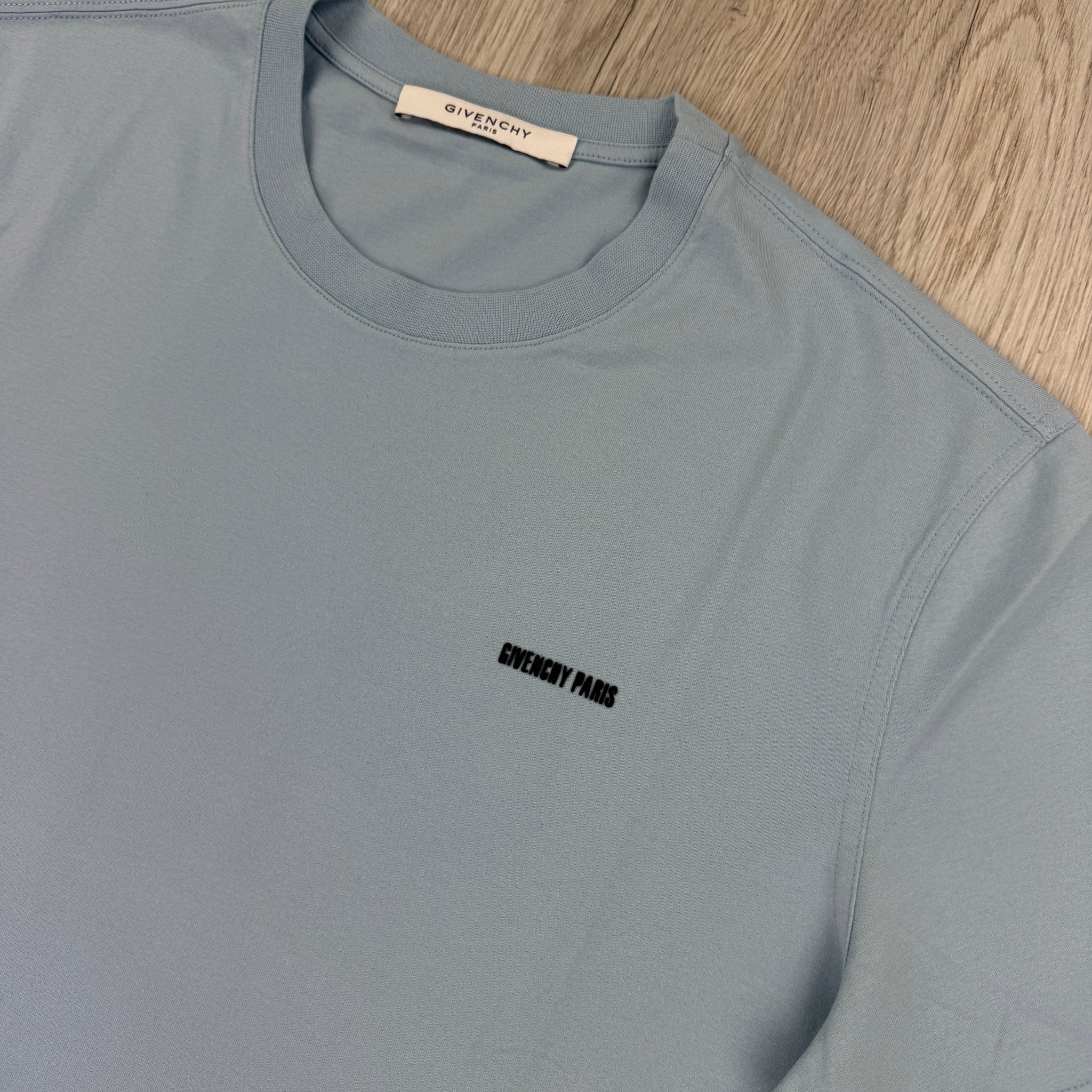 Givenchy Men’s Blue T-shirt - Large Slim - Morely TrendsGivenchy Type here:)