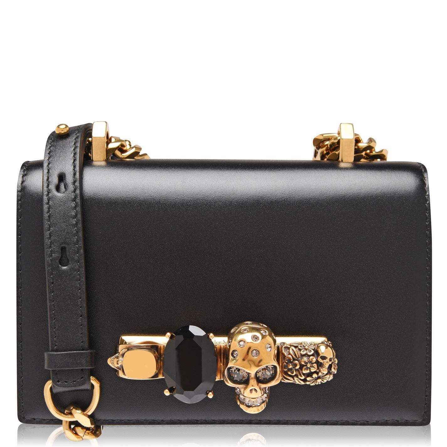 Alexander McQueen Jewel Knuckleduster Crossbody Bag