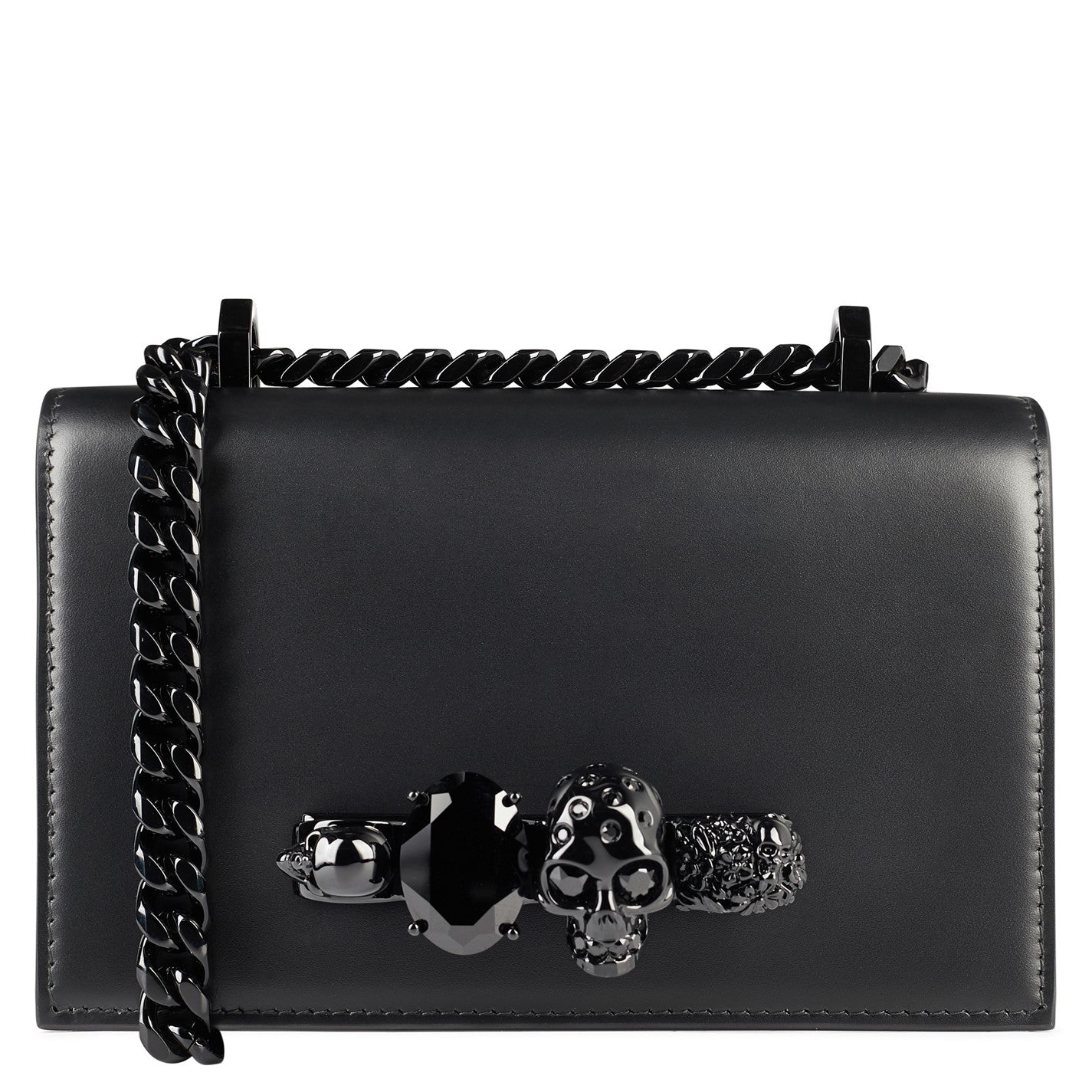 Alexander McQueen Jewel Knuckleduster Crossbody Bag