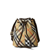 Burberry Check Drawstring Pouch