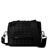 Christian Louboutin Zip N Fly Logo Jacquard Messenger Bag