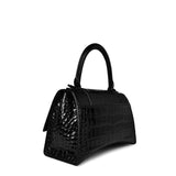 Balenciaga Hourglass Small Crocodile Handbag