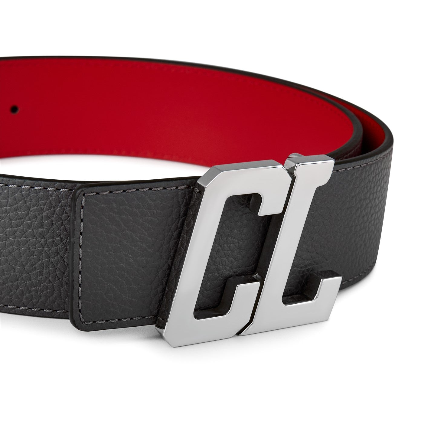 Christian Louboutin Happy Rui Cl Logo Belt