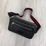 Gucci Men’s GG Black Belt Bag