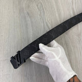 Louis Vuitton Men’s Monogram Original Belt With Black Buckle