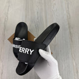 Burberry Logo Men’s Black Sliders