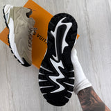 Louis Vuitton Men’s Beige & White Tatic Trainers