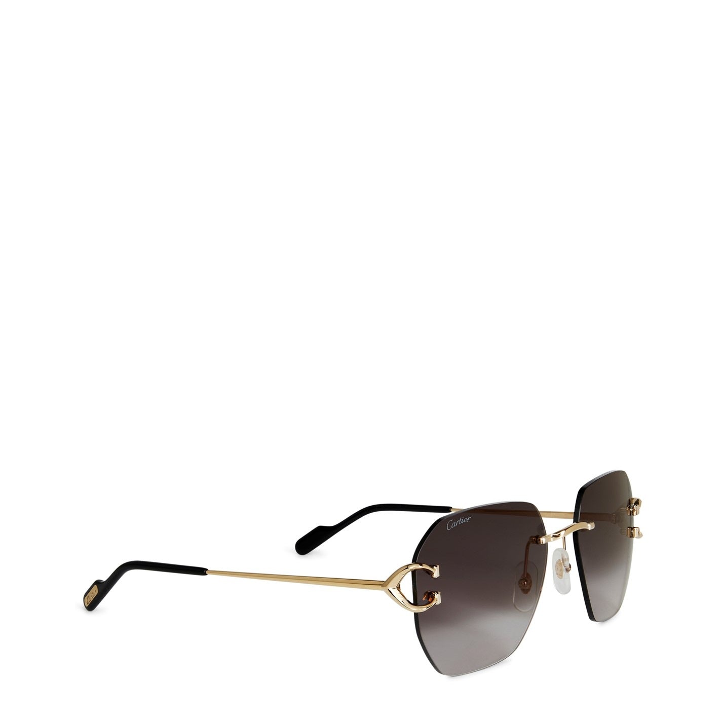 Cartier Rimless Metal Sunglasses