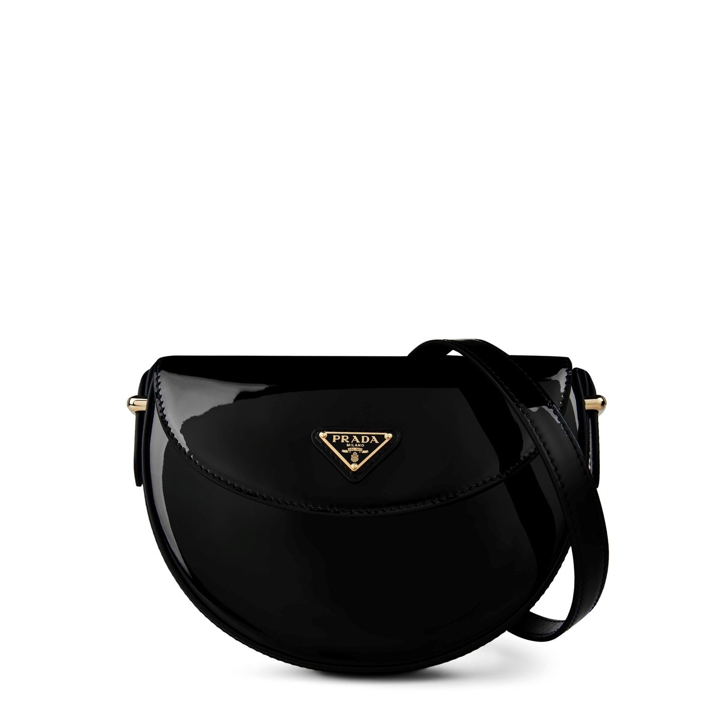 Prada Arqué Half Moon Shoulder Bag