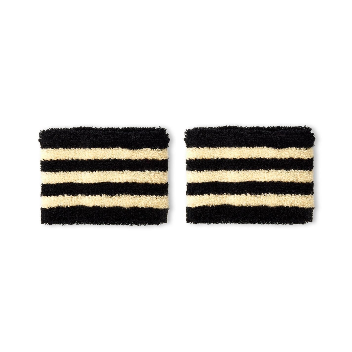 Saint Laurent Cassandre Striped Bracelets