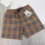 Burberry Men’s White T-shirt & Shorts Set