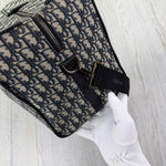 Dior Oblique Jacquard Lingo 50 Boston Bag Travel Bag - Morely TrendsDior Type here:)