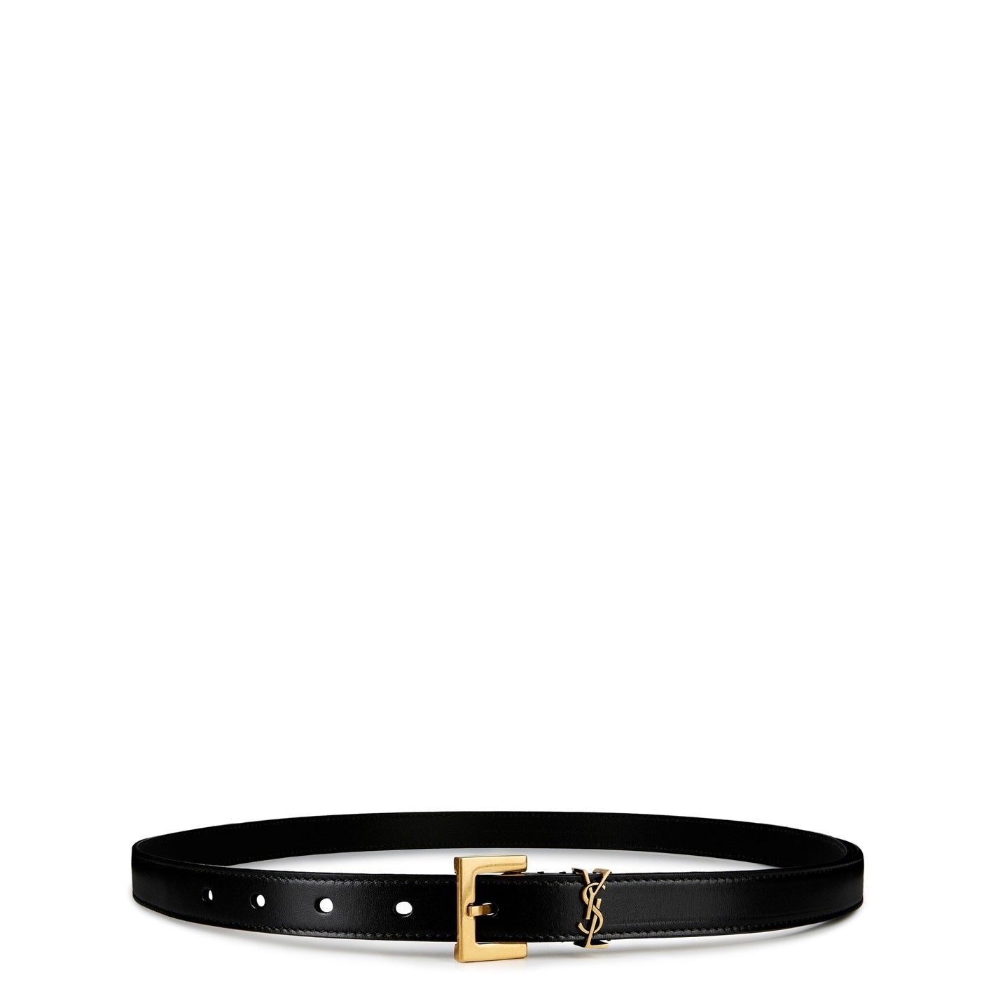 Saint Laurent Cassandre Thin Belt