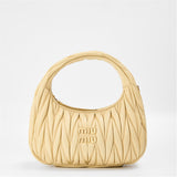 Miu Miu Wander Matelasse Hobo Mini-Bag