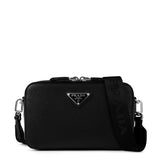 Prada Brique Re-Nylon And Saffiano Leather Bag