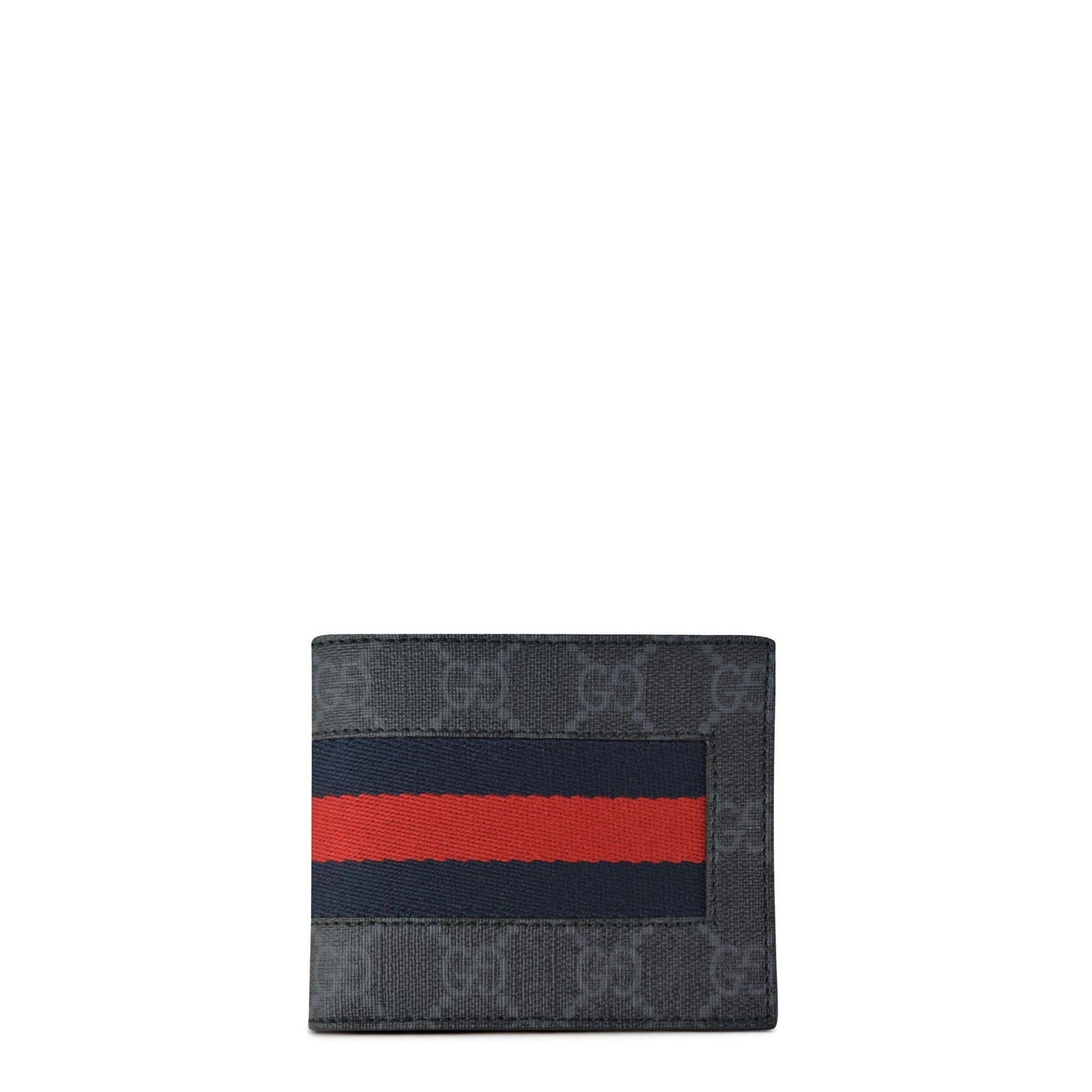 Gucci Web Gg Supreme Wallet