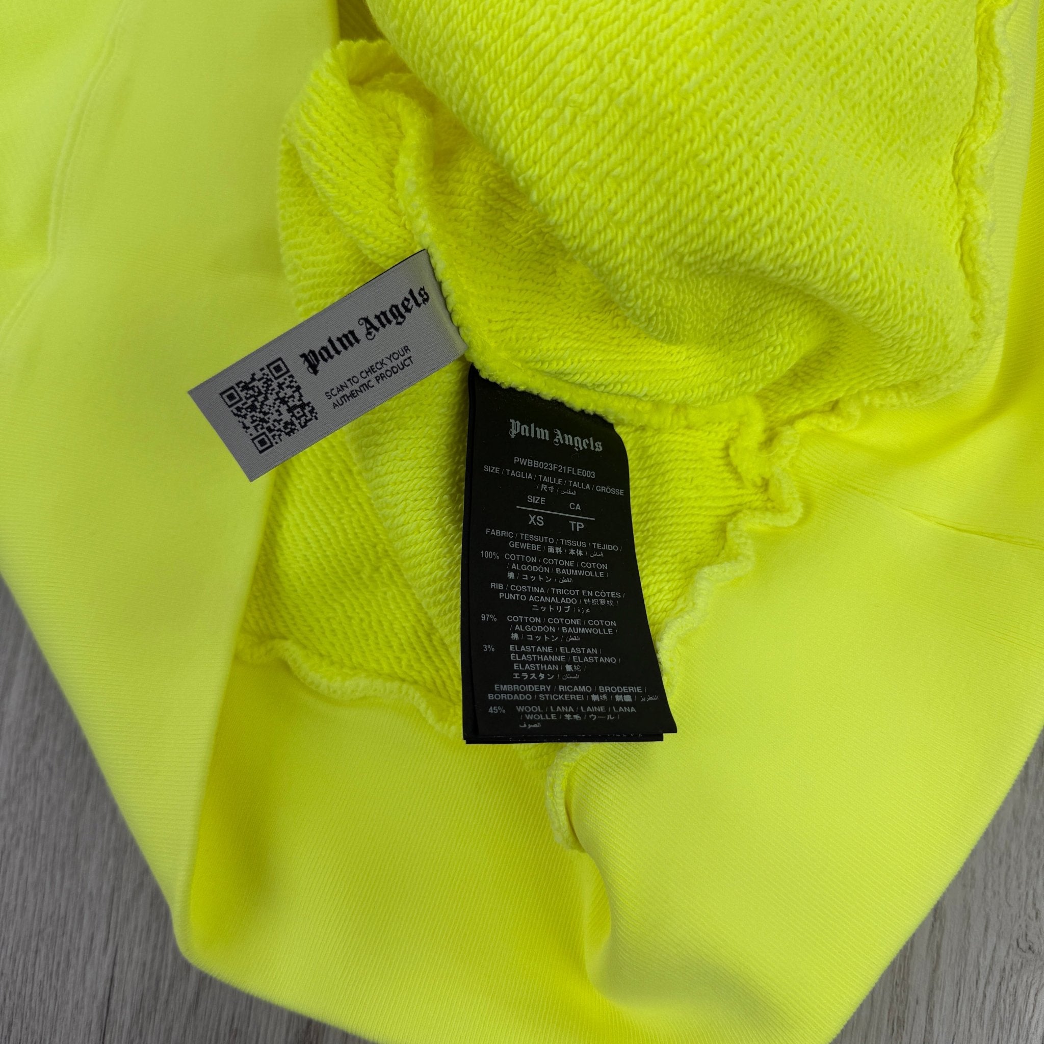 Palm Angels Kill The Bear Neon Yellow Hoodie - Morely TrendsPalm Angels Type here:)