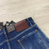 Dsquared2 Men’s Blue Distressed Jeans - 46 (Uk 30)