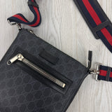Gucci Messenger Men’s GG Black Small Side Big