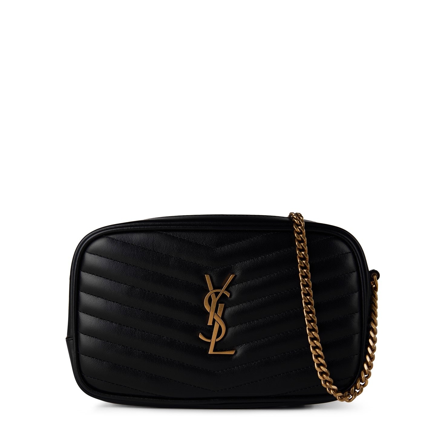 Saint Laurent Lou Mini Leather Shoulder Bag