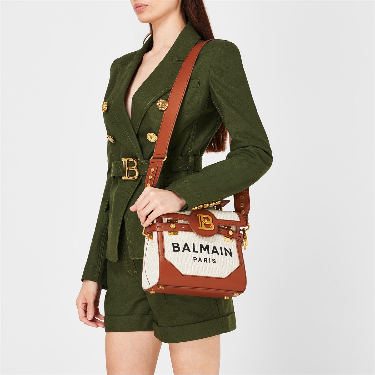 Balmain Bbuzz 23 Canvas Bag