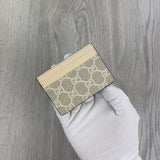 Gucci GG Interlocking Cream Card Holder - Morely TrendsGucci Type here:)