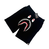Bape Men’s Black Front Shark Shorts