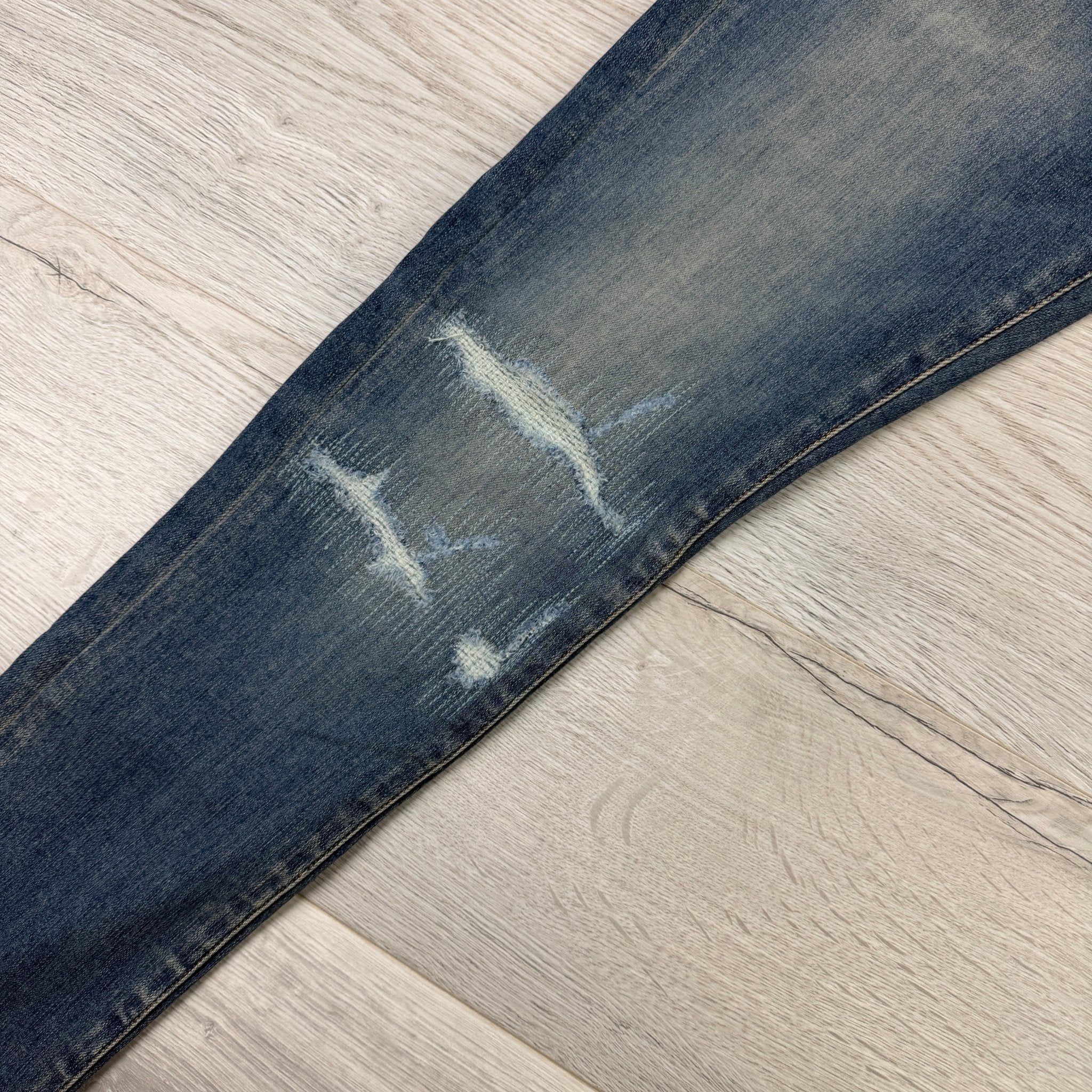 Amiri MX1 Men’s Blue Distressed Jeans - Morely TrendsAmiri Type here:)