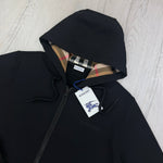 Burberry Men’s Black Zip-up Hoodie - Large - Morely TrendsBurberry Type here:)