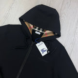 Burberry Men’s Black Zip-up Hoodie - Large - Morely TrendsBurberry Type here:)