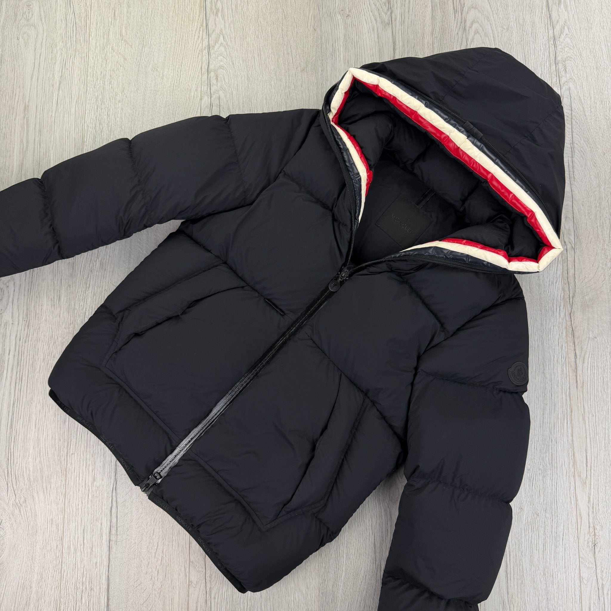Moncler Men’s Black Champsaur Jacket Black Badge - Size 0 - Morely TrendsMoncler Type here:)