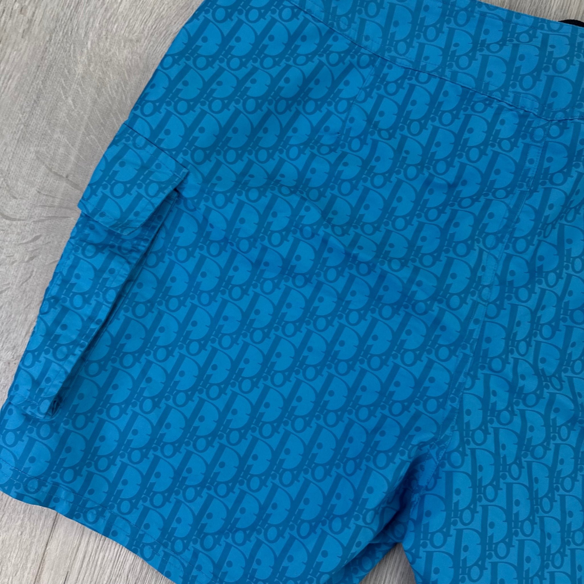 Dior Oblique Men’s Blue Swim shorts - XL - Morely TrendsDior Type here:)