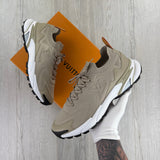 Louis Vuitton Men’s Beige & White Tatic Trainers