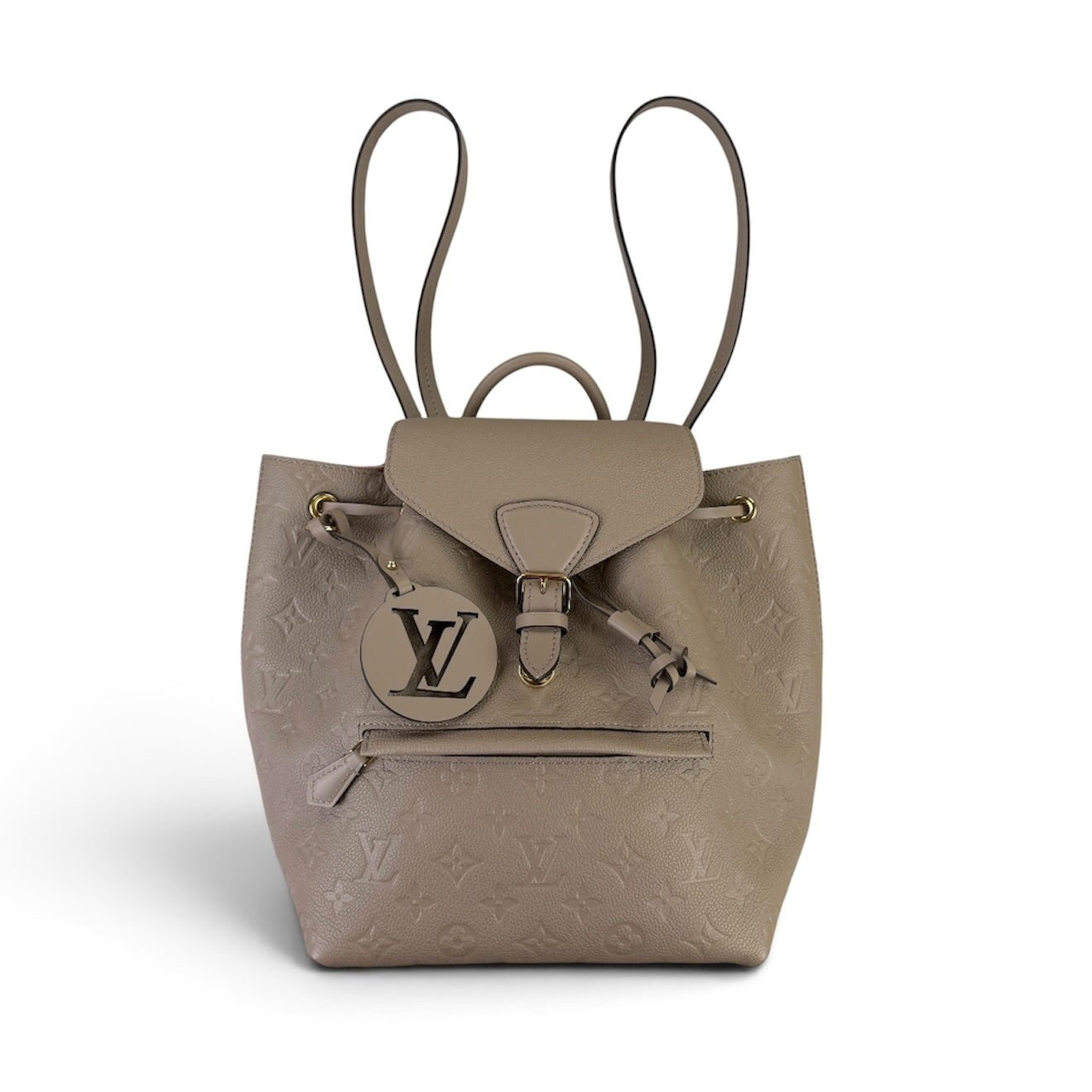 Louis Vuitton Women’s Montsouris MM in Tourtelle, Leather Backpack - Morely TrendsLouis Vuitton Type here:)