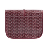 Goyard Goyardine Belvedere II Burgundy MM Messenger Bag