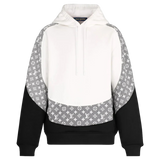 Louis Vuitton Circle Hoodie - White/Grey/Black