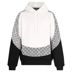 Louis Vuitton Circle Hoodie - White/Grey/Black