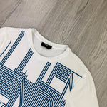 Fendi Men’s White & Blue T-shirt - XS - Morely TrendsFendi Type here:)