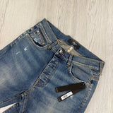 Amiri MX1 Men’s Blue Distressed Jeans