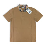 Burberry Men’s Beige Cody Check Polo Shirt - Morely TrendsBurberry Type here:)