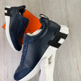 Hermes Men’s Navy Leather Bouncing Sneakers - Uk 11 - Morely TrendsHermes Type here:)