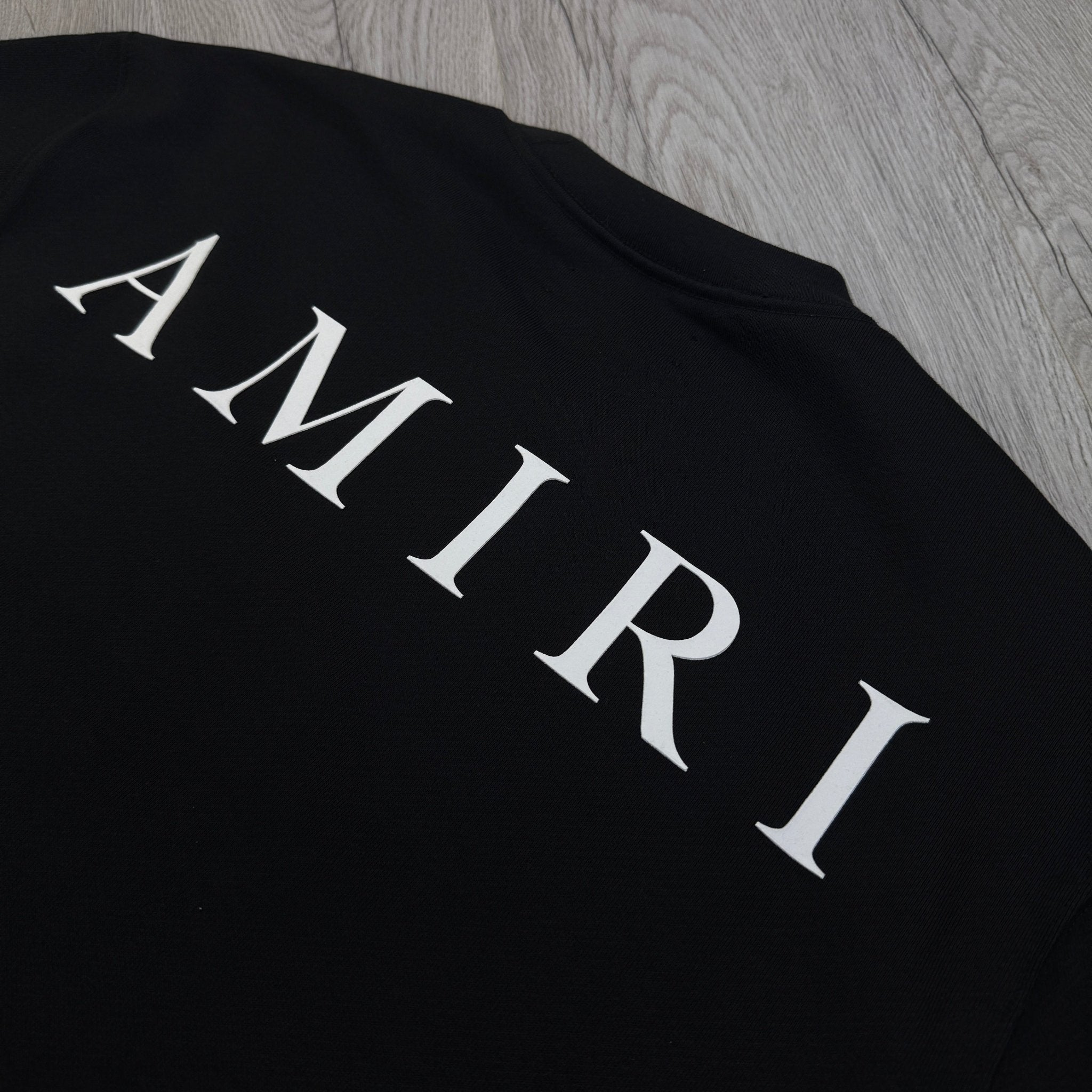 Amiri Men’s Black MA Logo Crewneck Jumper - Morely TrendsAmiri Type here:)